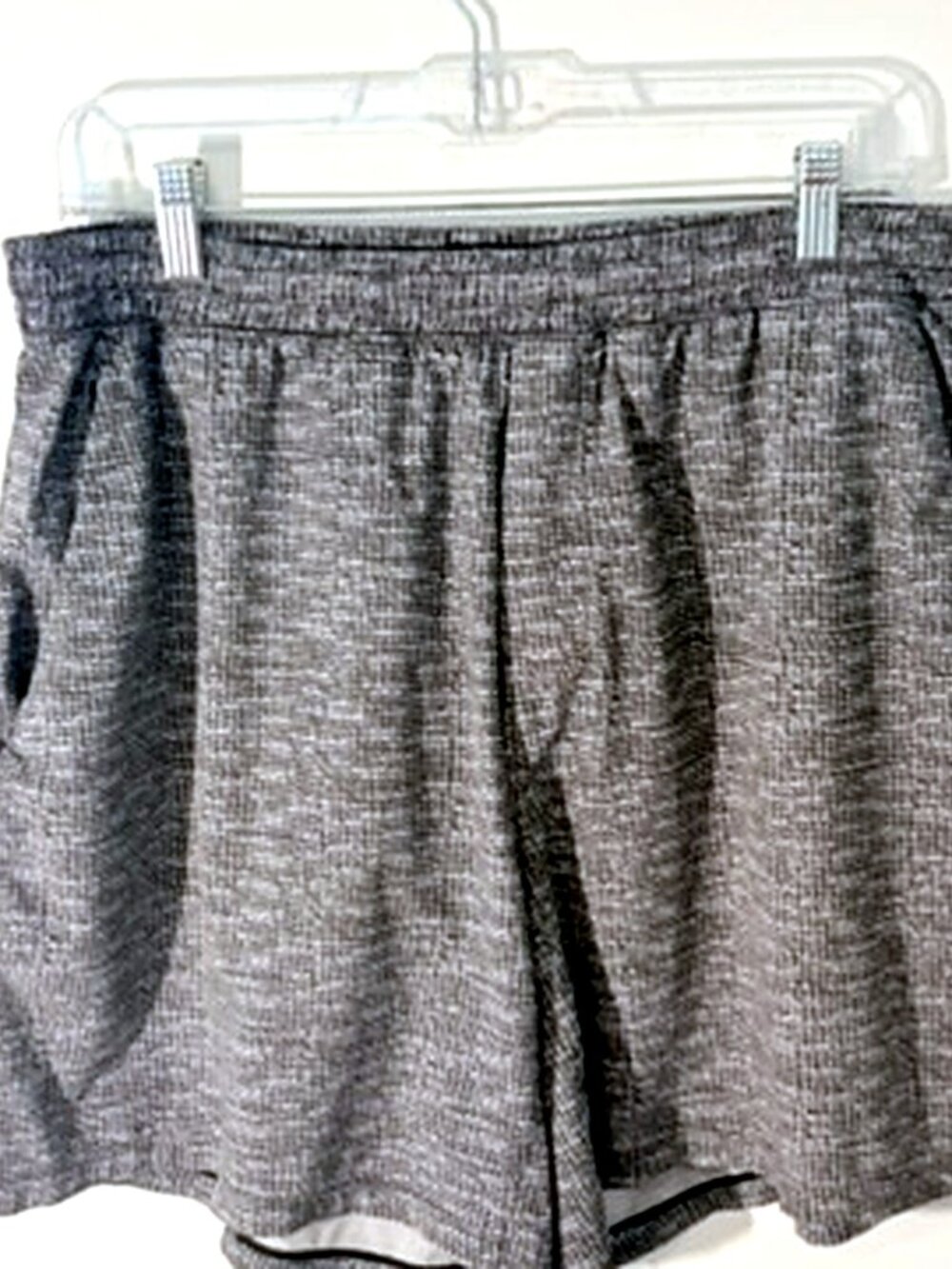 Lululemon Men's Athletic Shorts XXL Heathered Gray Drawcord